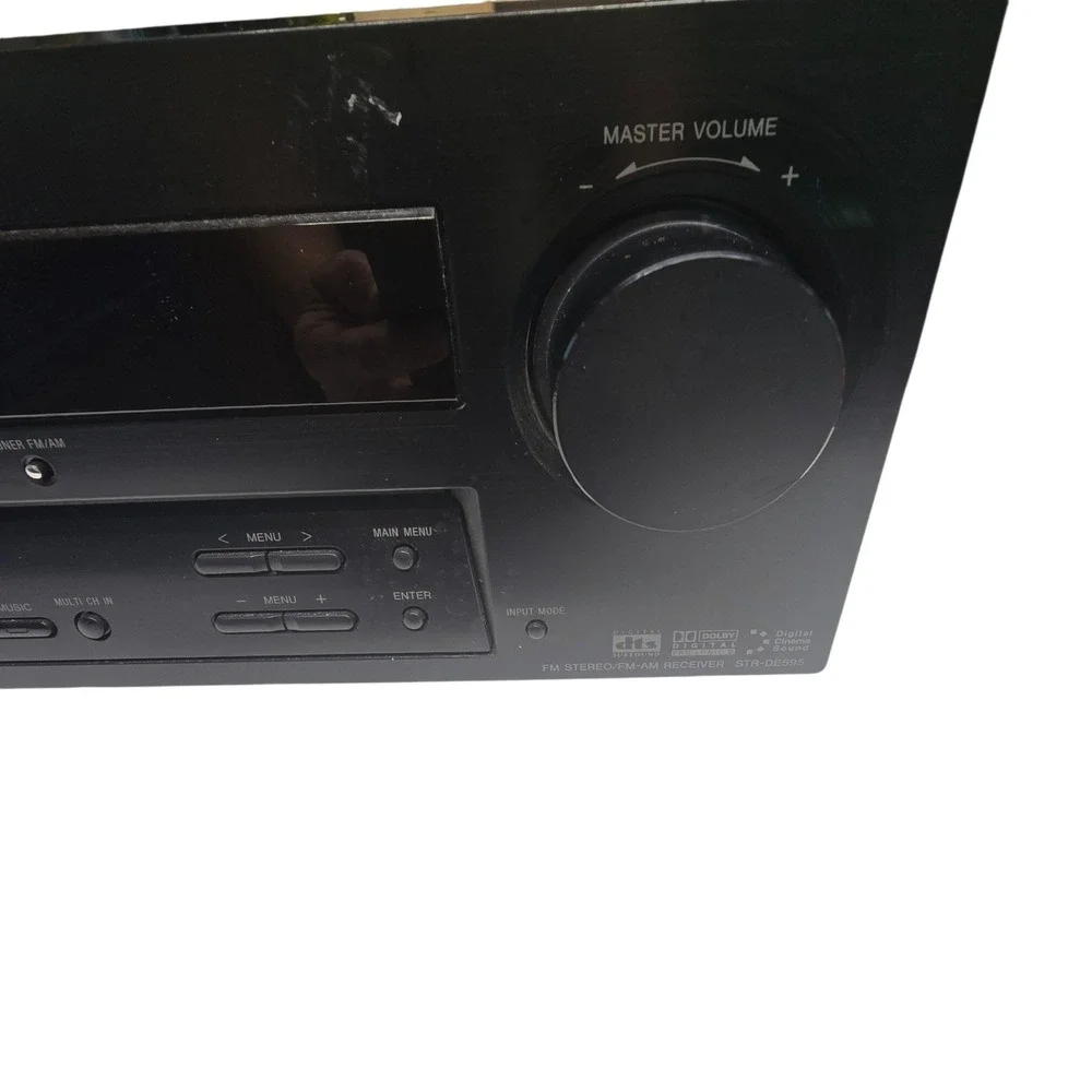 Sony STR-DE595 Digital Audio Video Control Center FM Stereo AM Receiver Black